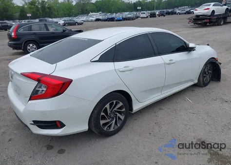 2016 Honda Civic Ex из США, поврежденный, VIN 2HGFC2F70GH570623